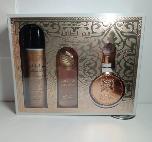 pack perfume mujer fakhar rose