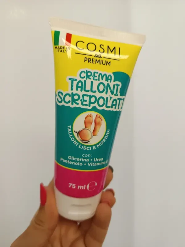 crema talones