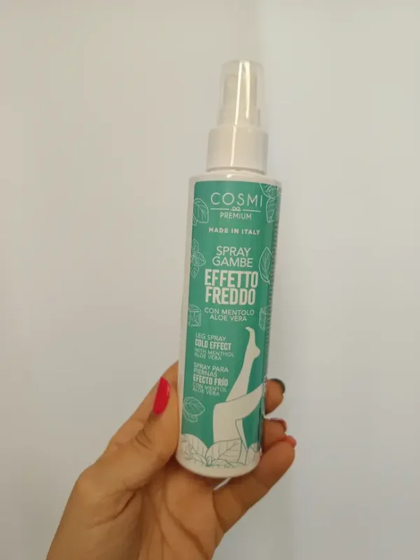spray refrescante piernas