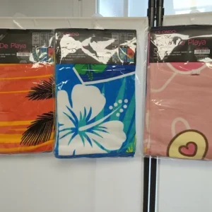 toalla playa estampada