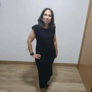 vestido hombreras