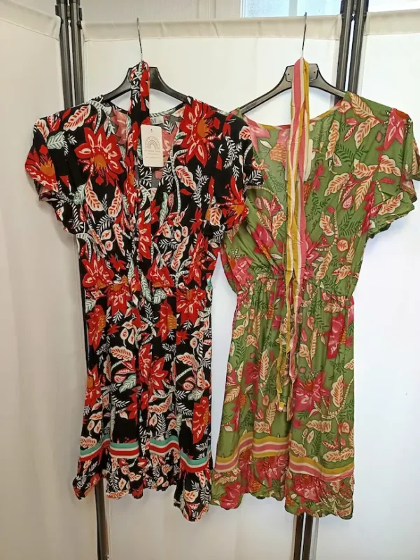 vestido tropical