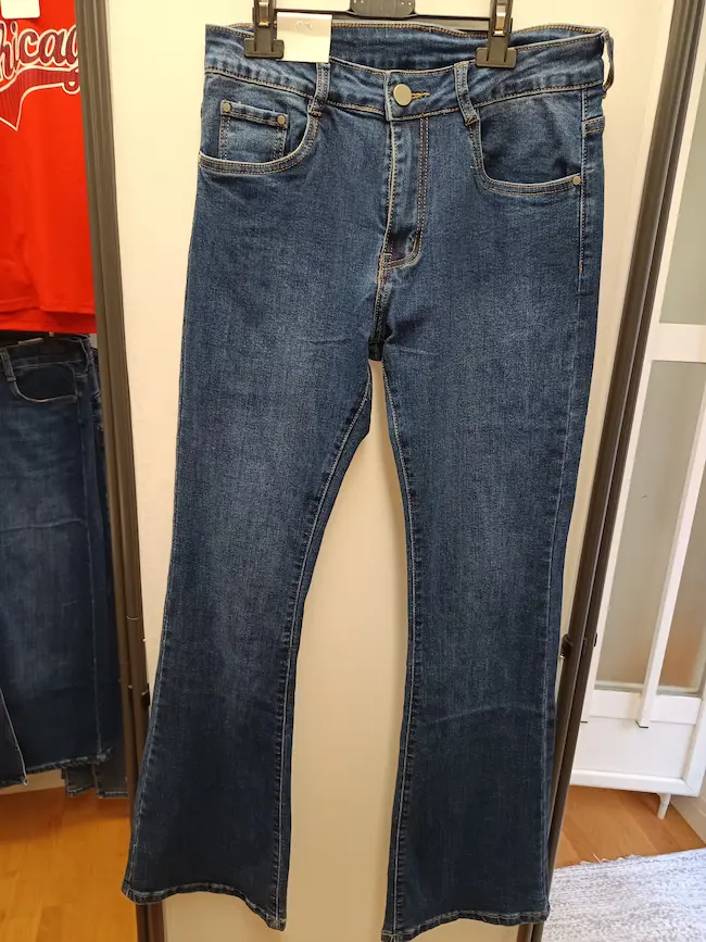 pantalon vaquero campana viky