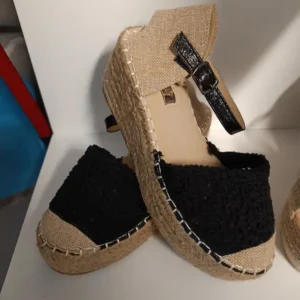 sandalia crochet