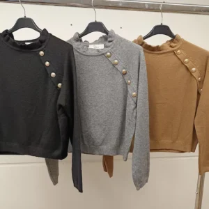 jersey botones cuello