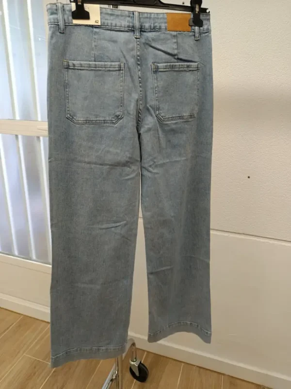 trasero pantalon flor