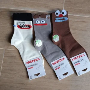 calcetin mujer monstruo