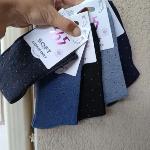 calcetin puntos mujer