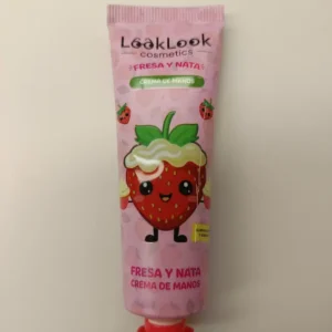 crema manos fresa